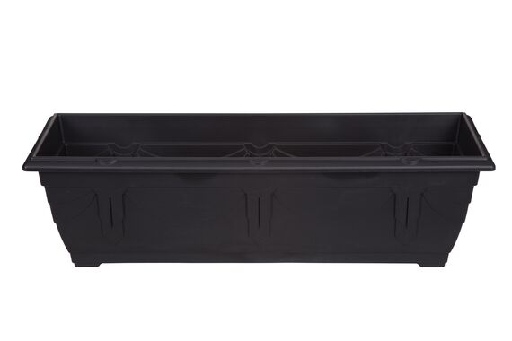 Venetian Patio Planter Black 60cm