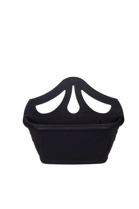 Venetian Wall Planter 42cm Black
