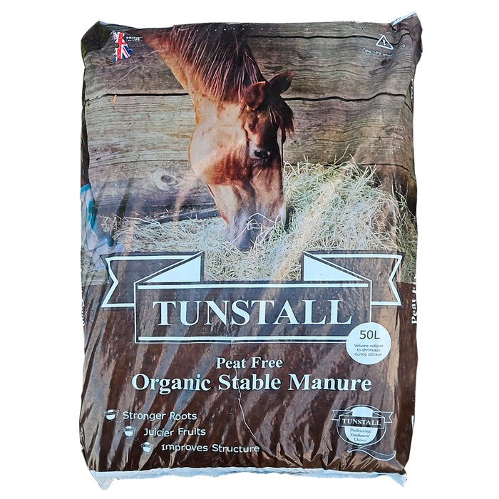 Organic Peat Free Stable Manure 50L