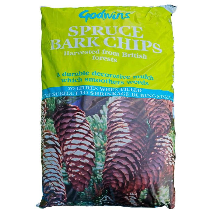 Spruce Bark Chips £12.99 2 for £24