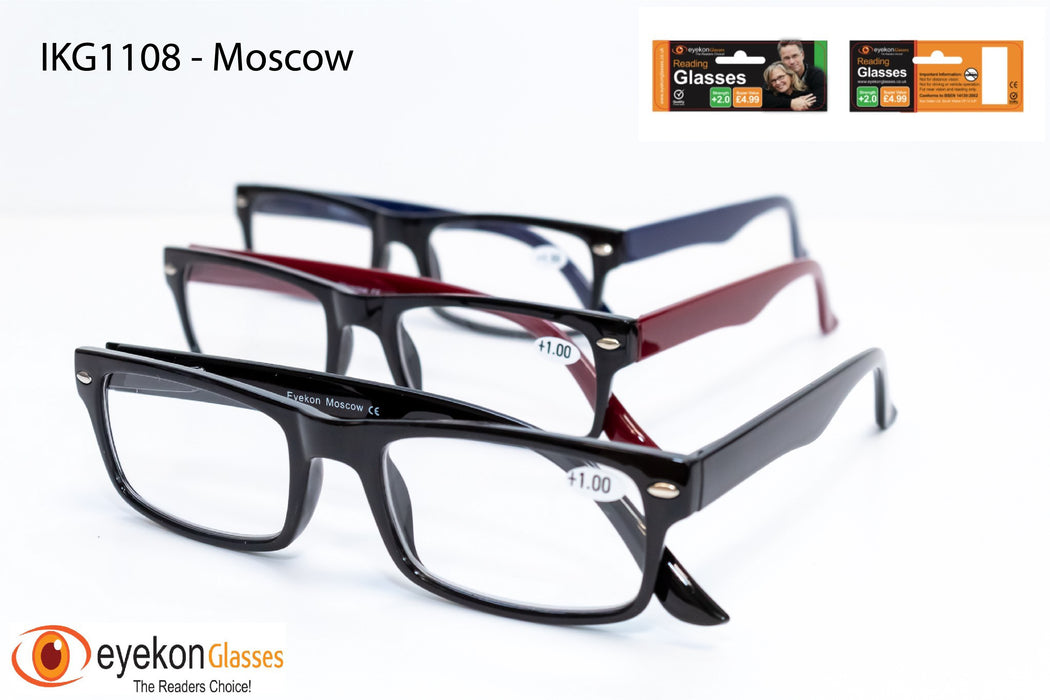Moscow Reading Glasses +2.0