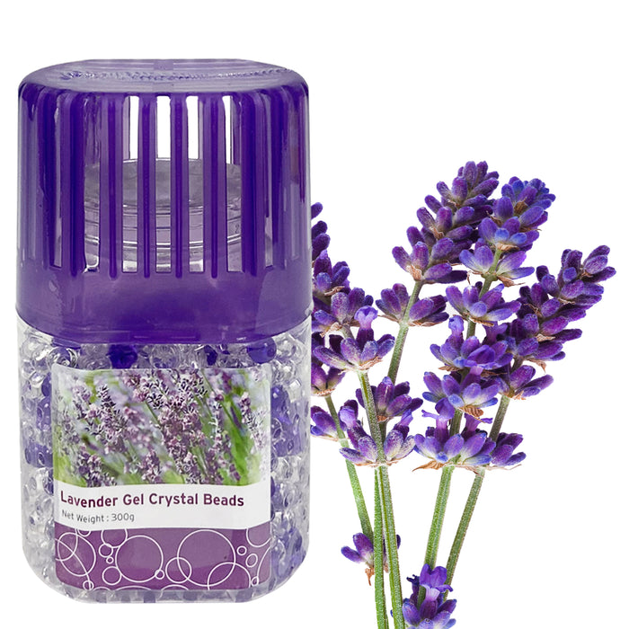 Lavender Air Fragrance Gel Crystal Beads