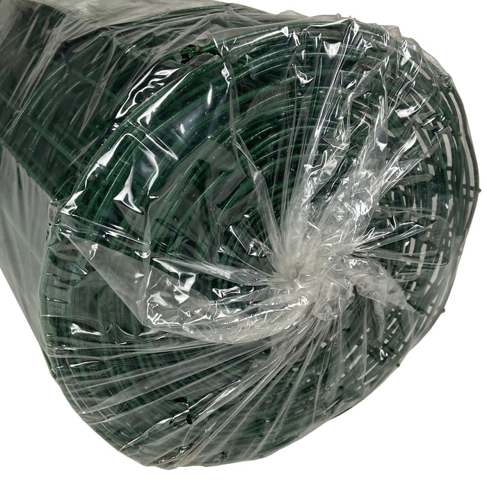 Green PVC Coated Rectangular Mesh - 0.9M x 20M