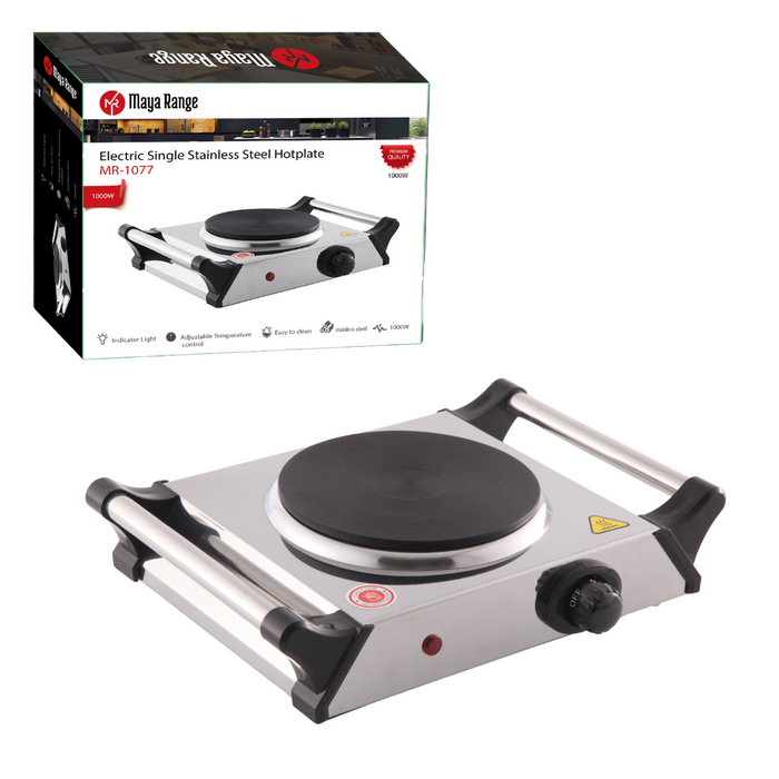 Stainless Steal Single Hotplate