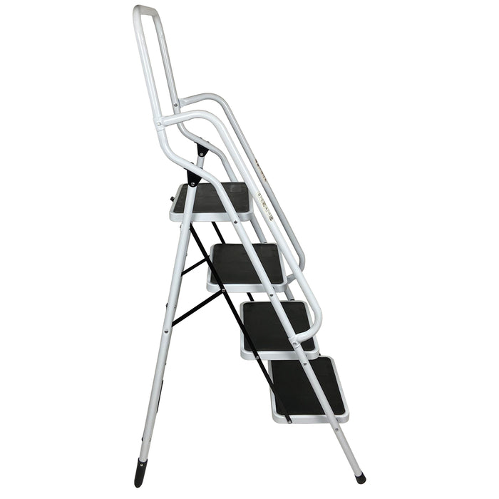 4 Step Ladder with Handrail