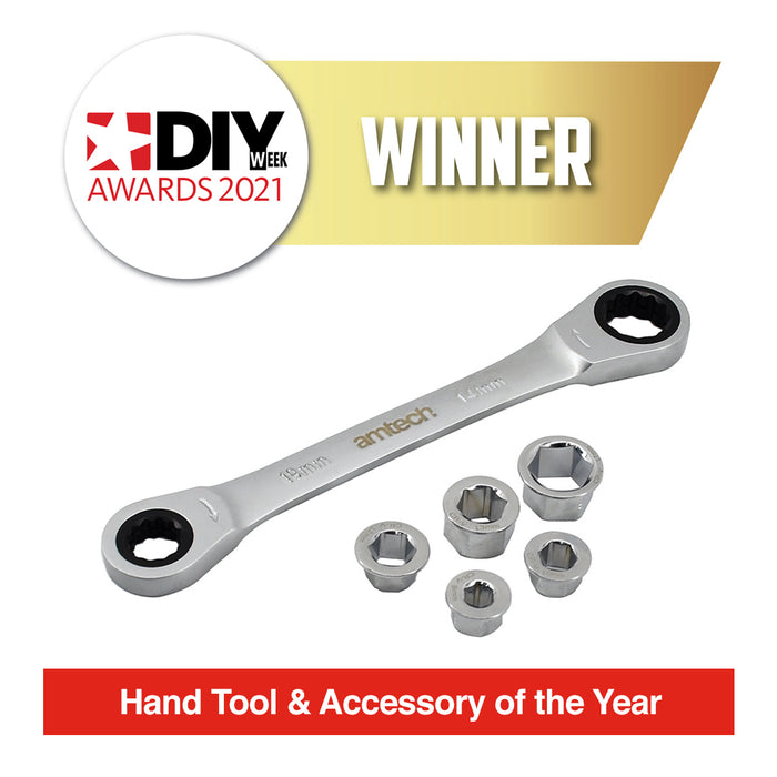 Ratchet Spanner Set 6pc