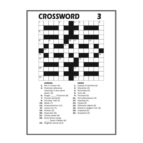 Crossword Puzzle