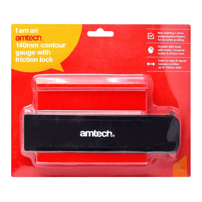 Contour Gauge With Friction Lock 140mm (5")