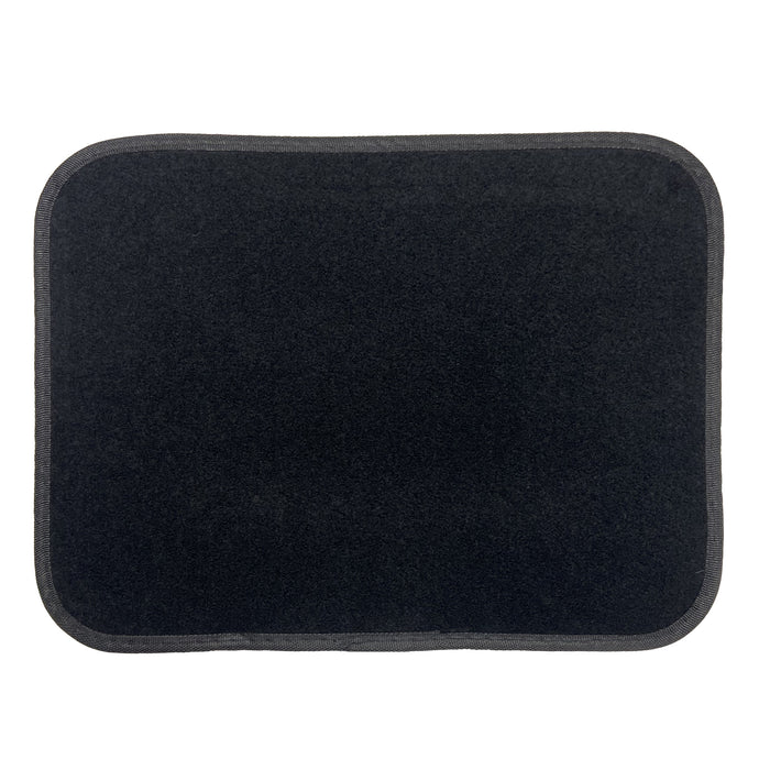 Alloy/Carpet Car Mats - Non Slip Back