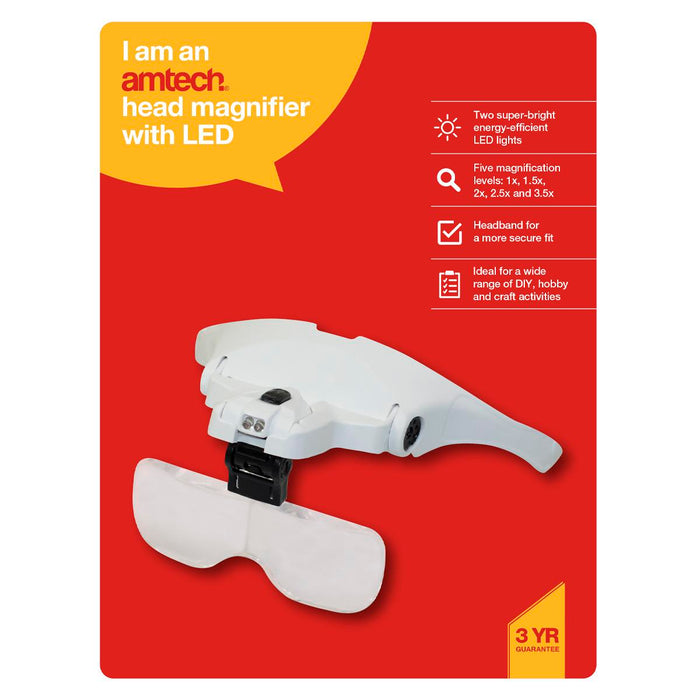 Head Magnifier with LED