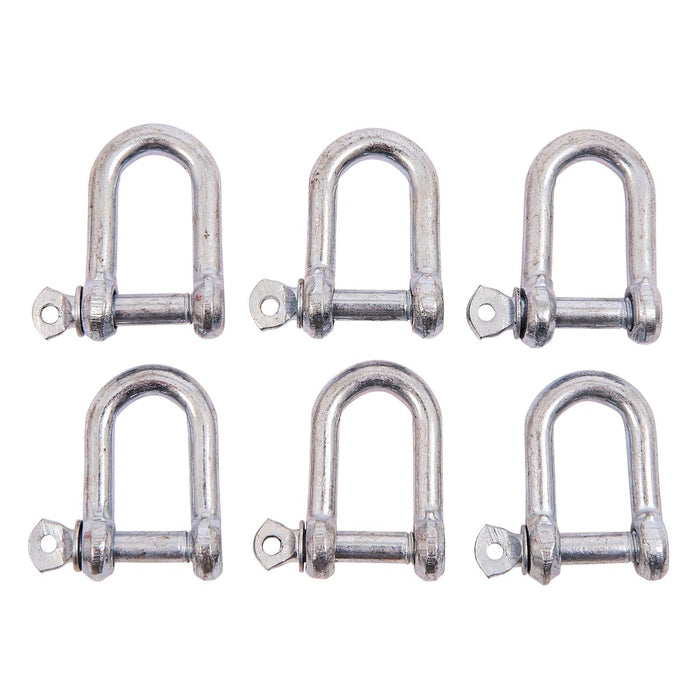 D-Shackles 8mm 6pc