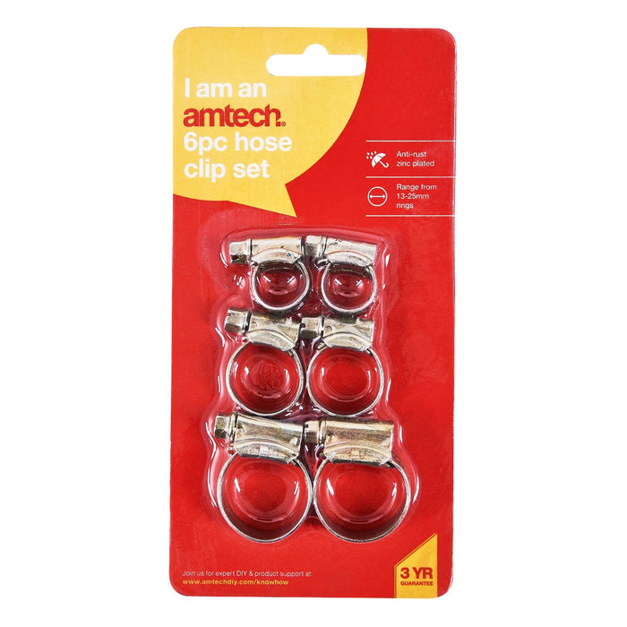Hose Clips 6pc