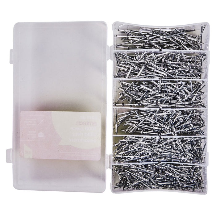 Blind Rivets Assortment 1000pc
