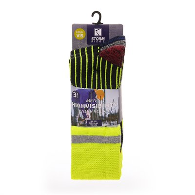 Neon Work Socks