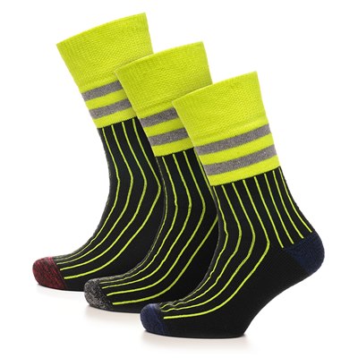 Neon Work Socks