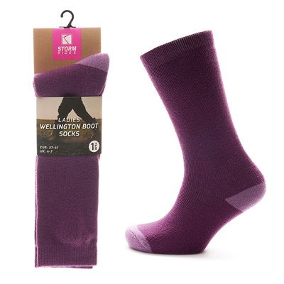 Ladies Wellington Boot Socks
