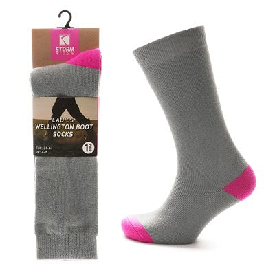 Ladies Wellington Boot Socks