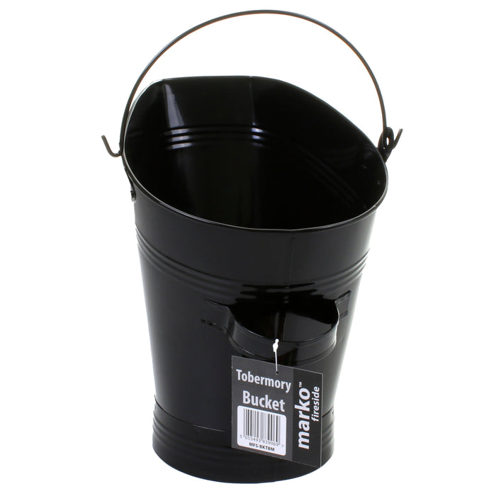 Black Steel Tobermory Coal Bucket
