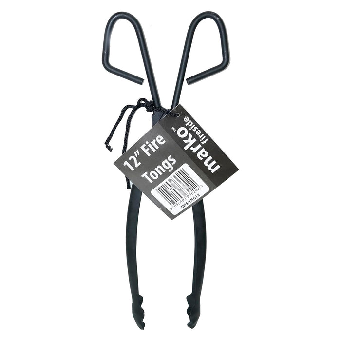 12" Steel Coal Fire Tongs