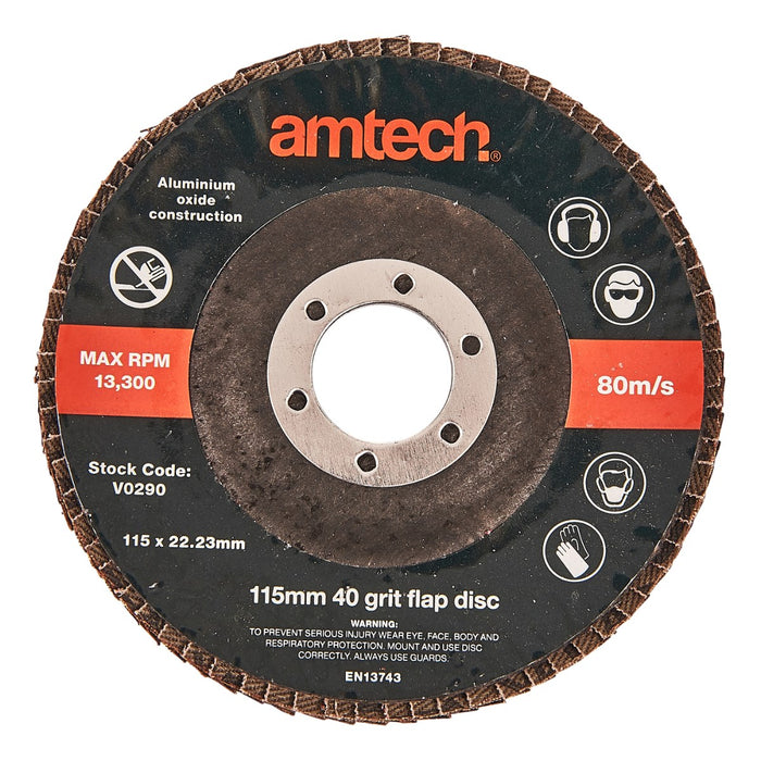 Flap Disc 40 grit 115mm
