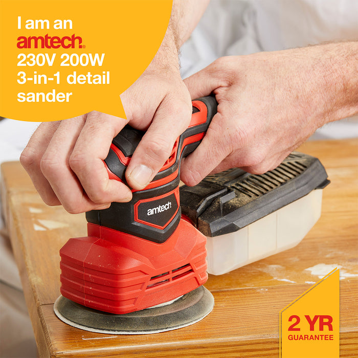Electric Detail Sander 200W