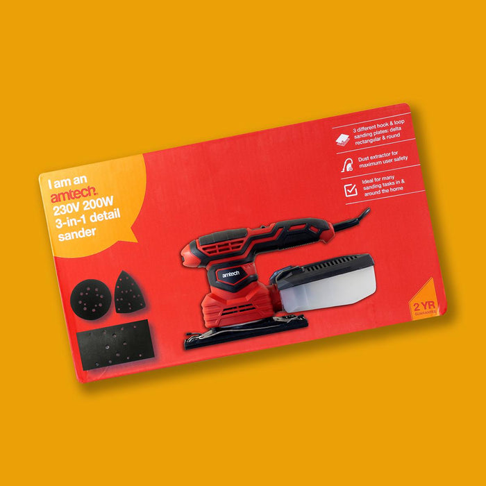 Electric Detail Sander 200W