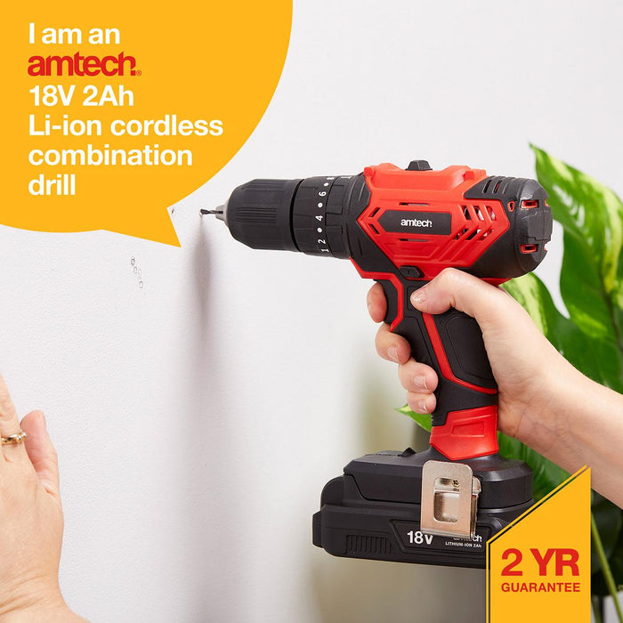 Cordless Combination Drill 18V