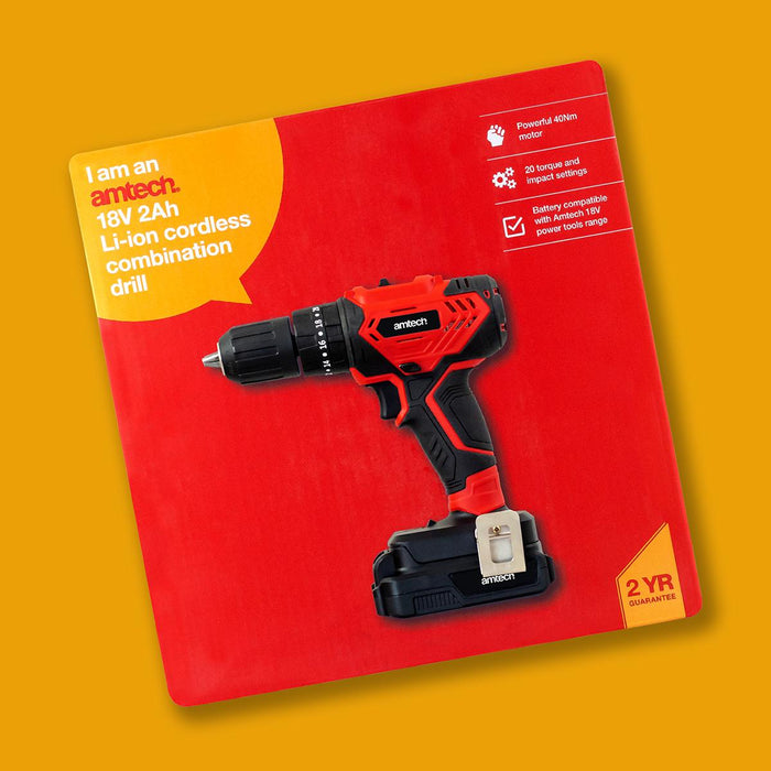 Cordless Combination Drill 18V