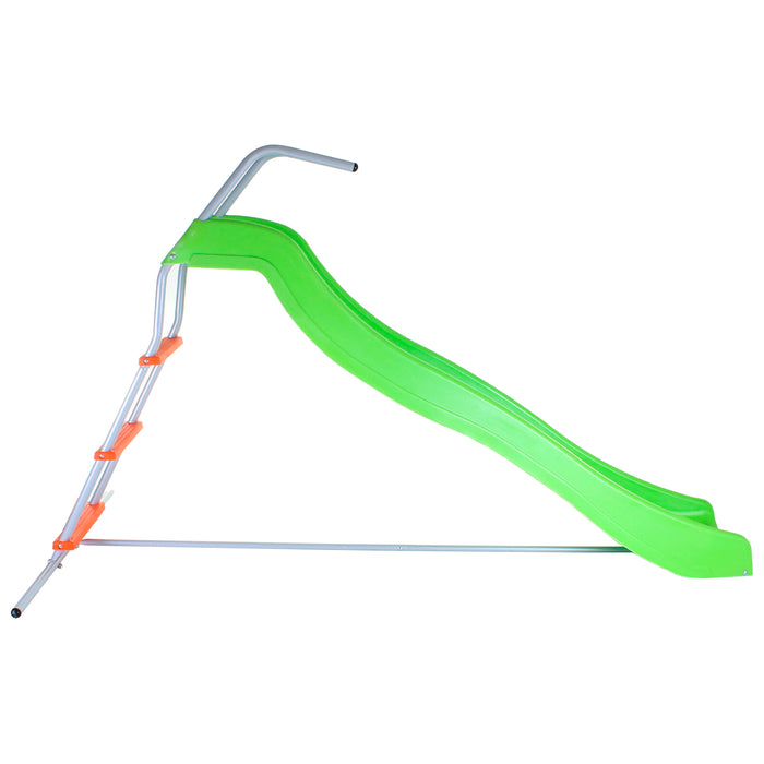 Large Green Garden Wavy Slide