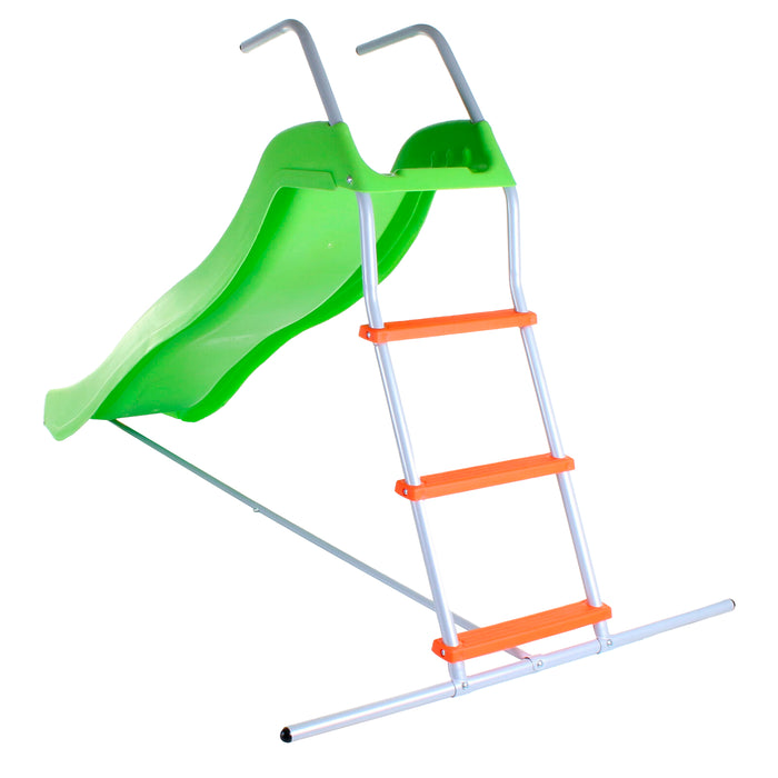 Large Green Garden Wavy Slide