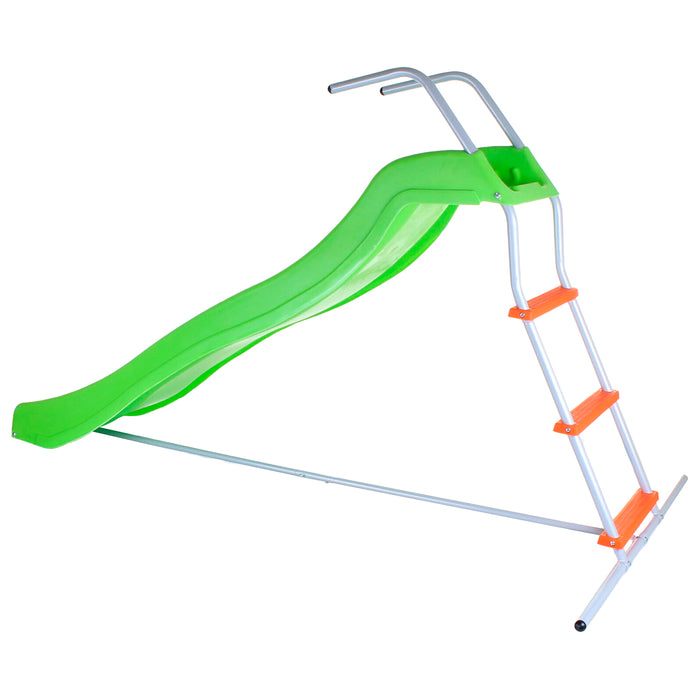 Large Green Garden Wavy Slide