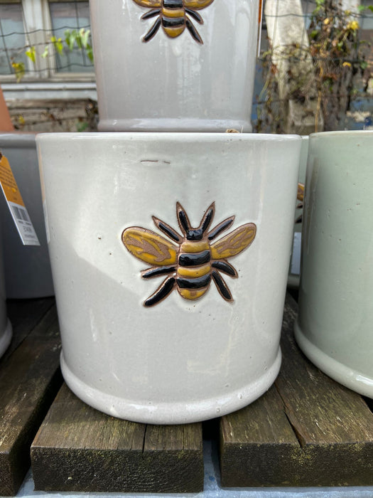 Wisteria Glazed Pot 18cm