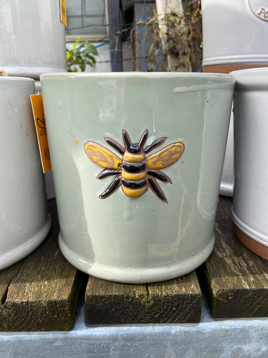 Wisteria Glazed Pot 18cm