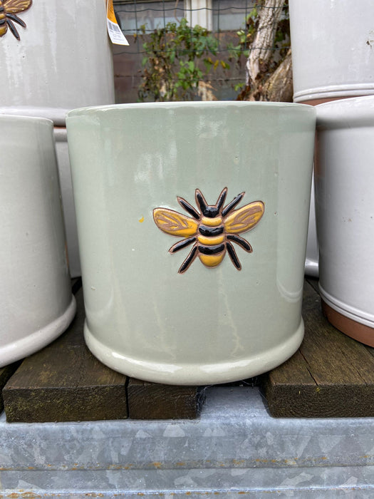 Wisteria Glazed Pot 23cm