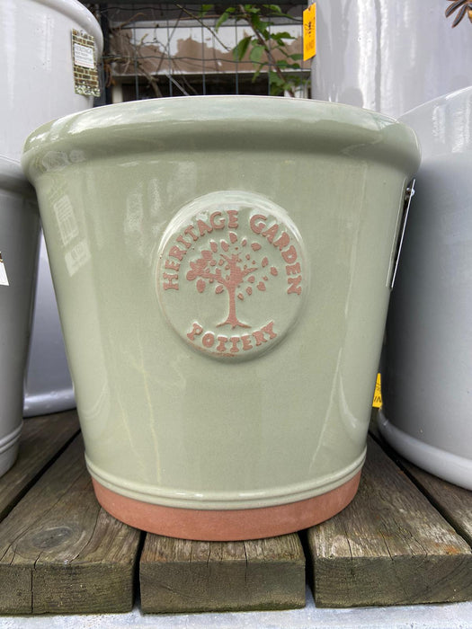 Edward Glazed Pot Green 29cm