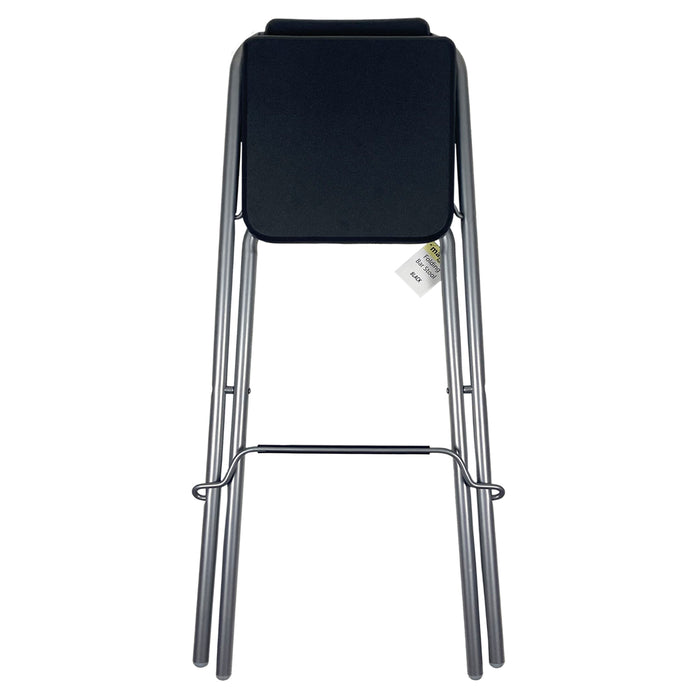 Folding Bar Stool - Black
