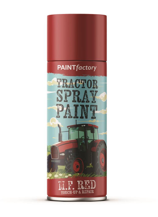 Tractor Spray Paint Red