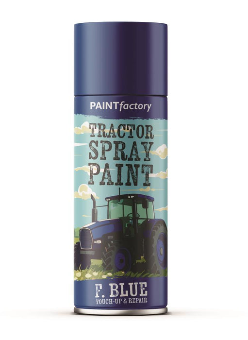 Tractor Spray Paint Blue