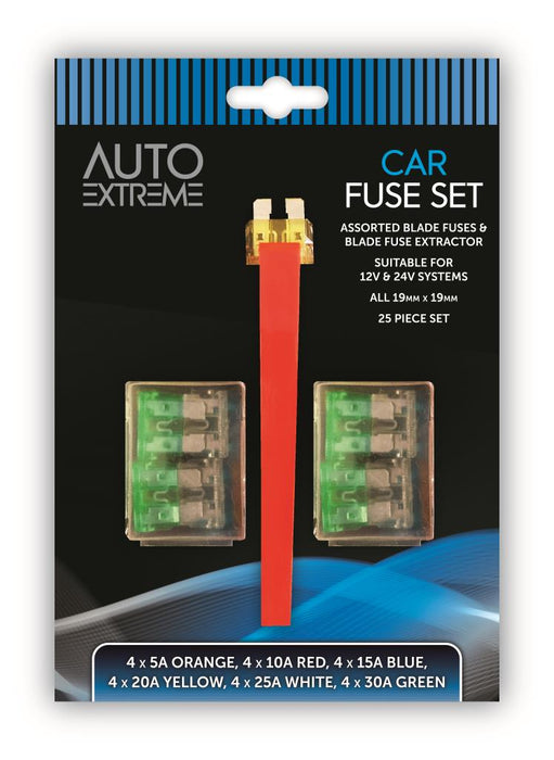 AX Car Fuse Set 25pc
