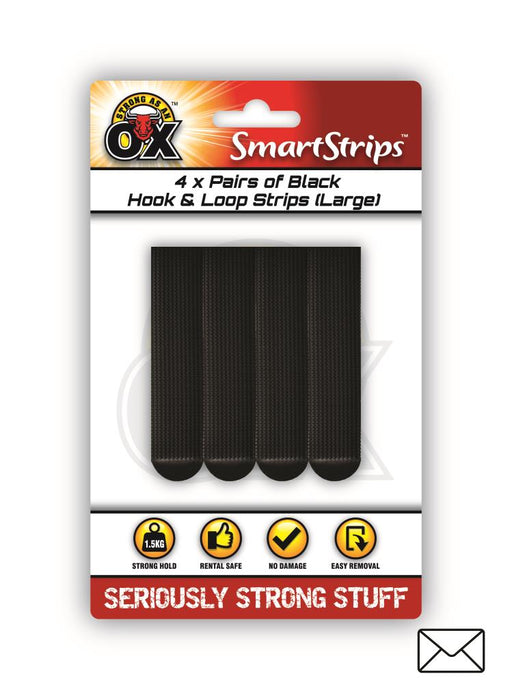 Hook and Loop Strips Large