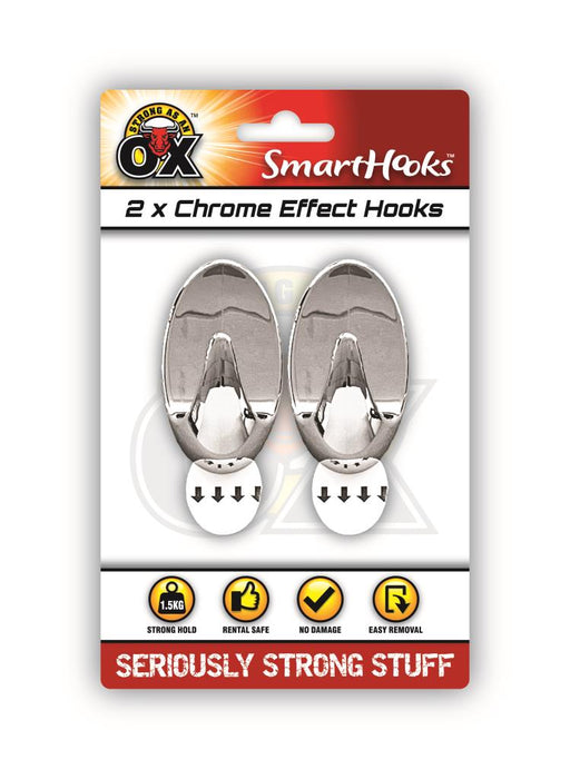 Removable Adhesive Hooks 2pcs