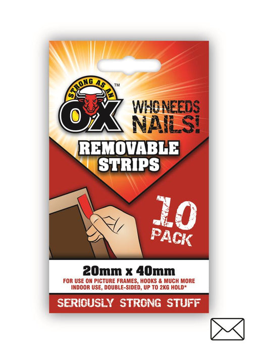 "Who Needs Nails!" Removable Strips