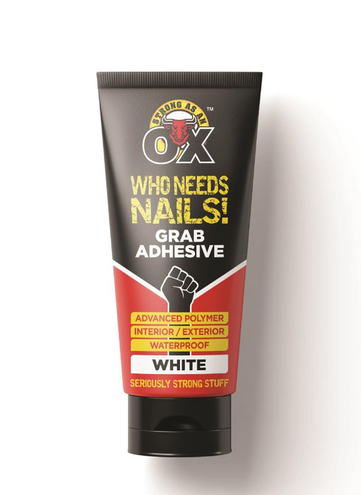 Who Needs Nails Grab Adhesive Whtie