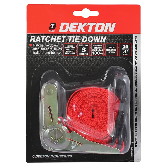 Ratchet Strap 7.5m x 25mm