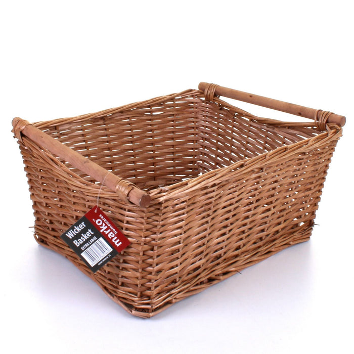 Natural Wicker Traditional Storage Baskets