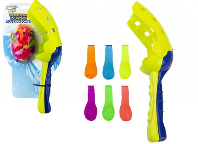 Water Bomb Launcher with 100 Balloons