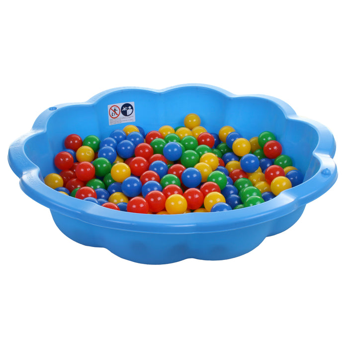 Large Plastic Sunflower Sandpit Pool single piece
