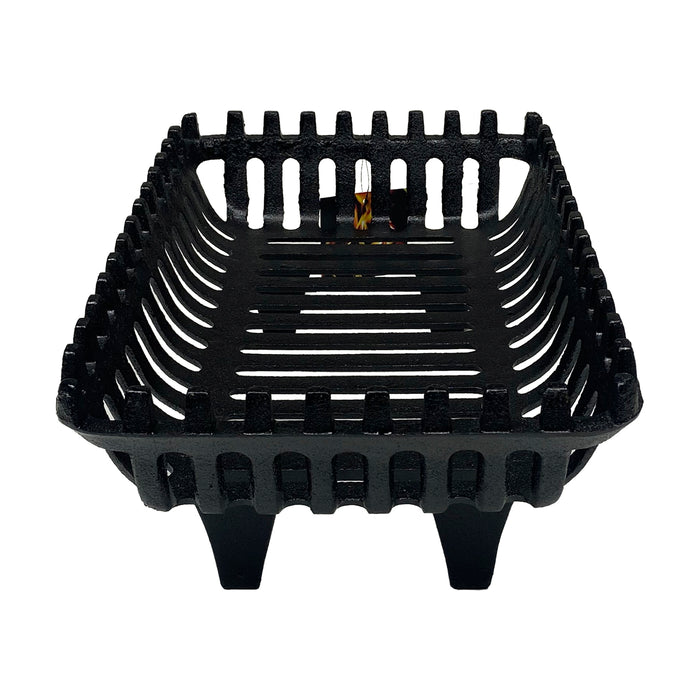 18" Cast Iron Log Basket