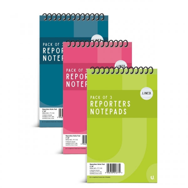 Reporters Notepad 5" X 8"