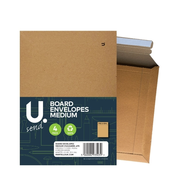 Board Back Envelopes 175 X 250mm